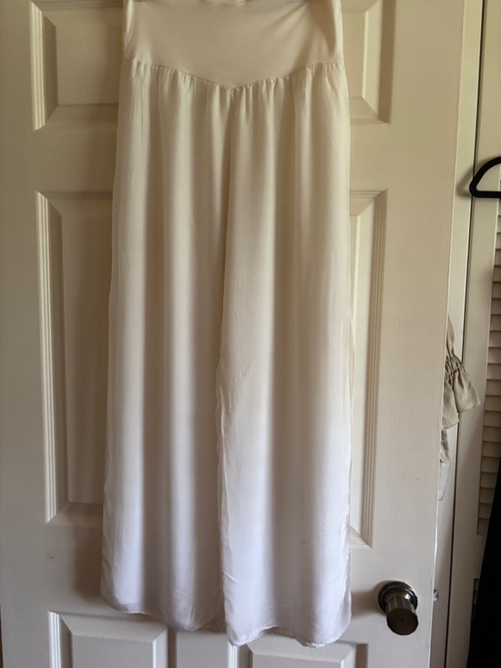 Scandal Italy Pants - Effortless Wide-Leg White Jumpsuit Pants